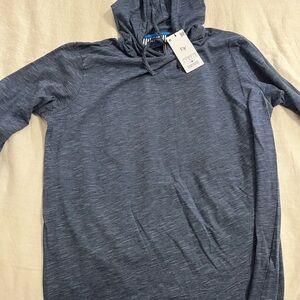 DV by Dolce Vita Men's Striped Blue Hoodie